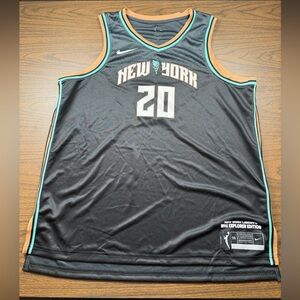 Nike Adult New York Liberty Sabrina Ionescu Black Victory Explorer Jersey (XXL)